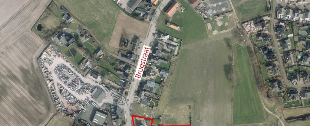 5) Inhoud Plangebied Het plangebied van dit bestemmingsplan bestaat uit het perceel dat achter Brugstraat 61 ligt in Vinkel, zoals weergegeven in figuur 2.