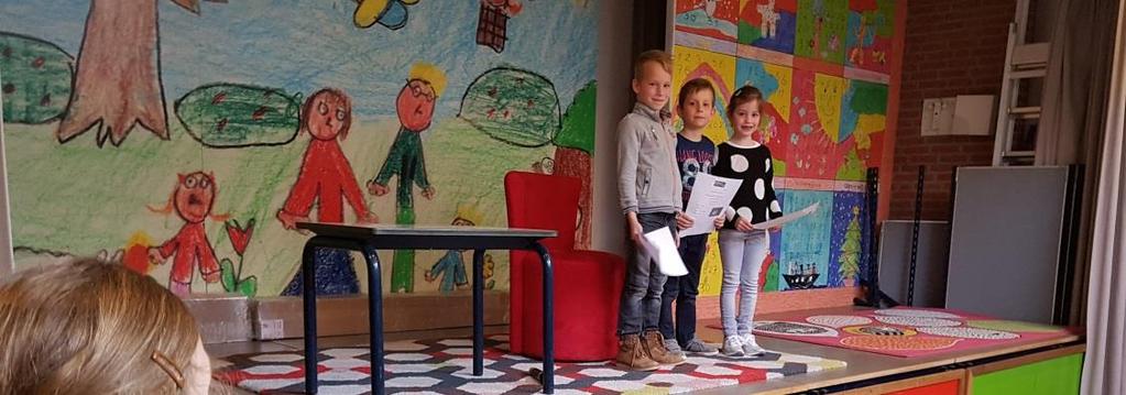 GEZONDE SCHOOL Vorige week hebben de kinderen voor de laatste keer fruit gekregen dat door de school geleverd wordt.