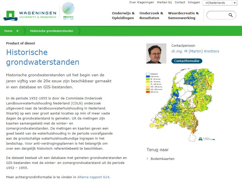 2003 DIGITALISERING Alterra rapport 614 ESRI