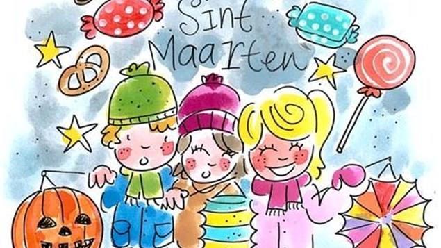 We wensen alle kinderen een fijne Sint Maarten en een