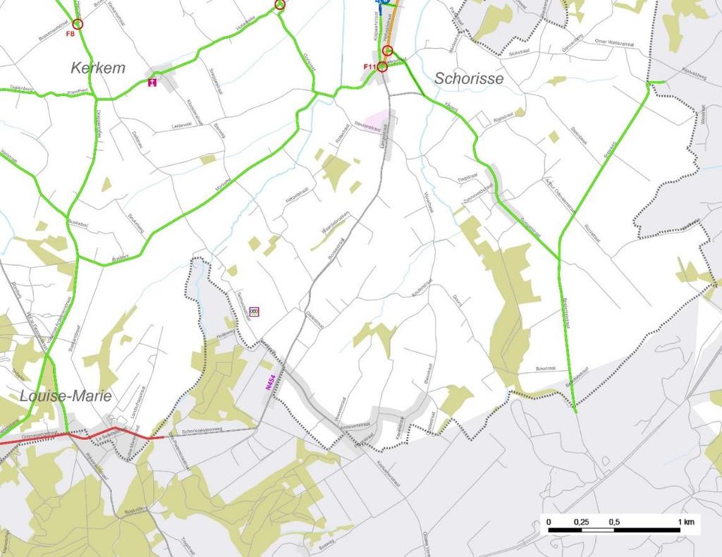 Voorbereiding van de leerkracht Elke groep heeft een schoolroutekaart en een opdrachtenfiche voor de leerlingen.