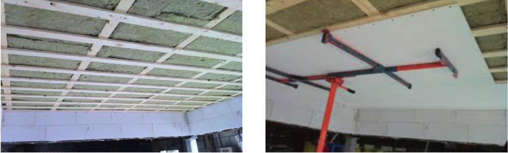 VERWERKINGSADVIES PLAFOND Voor de meeste plafondconstructies dient u voor brandwerende bescherming zorg te dragen.