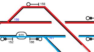 2 Asymmetrische infrastructuur Een ander aspect wat mogelijk kan leiden tot een asymmetrisch dienstregeling ontwerp is de lay-out van de infrastructuur.