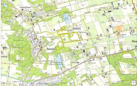 2 Plangebied 2.1 Ligging Landgoed Gagel is gelegen in het buitengebied van Gemeente Gemert-Bakel, ten oosten van de kern Handel.