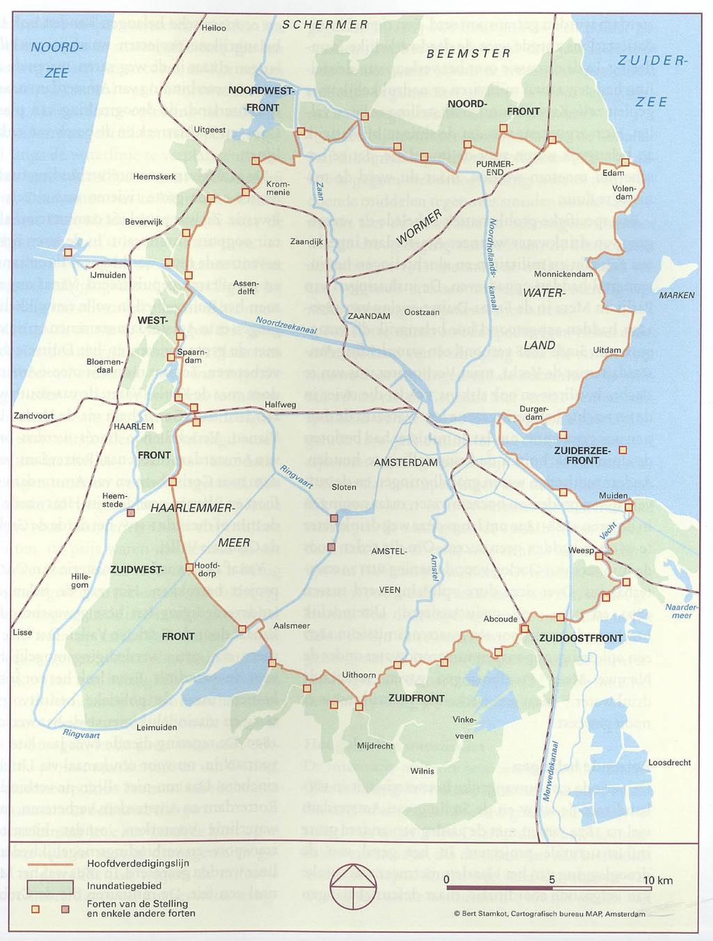 De Stelling van Amsterdam Een harnas voor de hoofdstad van gewapend beton en