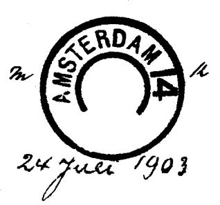 Een tweede bijpost- en telegraafkantoor wordt alsdan gevestigd aan de Prins Hendrikkade aldaar, hetwelk zal worden geheeten bijkantoor Mercurius.