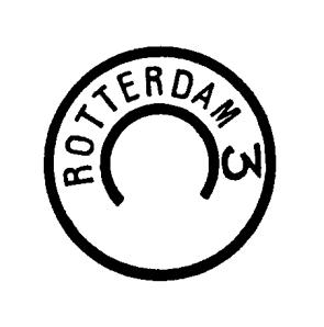 ROTTERDAM 3 Bijpostkantoor Waterloostraat (tot en met 30 september 1900) ROTTERDAM 3 GRBK 0044 1897-10-01 Op 1 oktober 1897 werden twee grootrondstempels met karakters toegezonden.