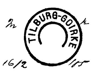 Vanaf 11 februari 1907 werd gebruik gemaakt van de nieuwe langebalk typenraderstempels.