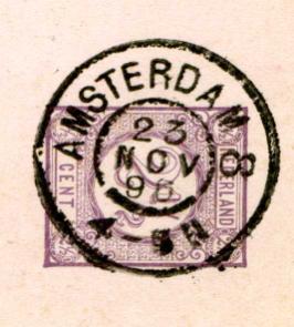 AMSTERDAM 7 Bijkantoor Overtoom GRBK 0007 1895-06-25 Op 25 juni 1895 werd een grootrondstempel verstrekt. Het langebalkstempel, met Romeinse maandcijfers, werd toegezonden op 14 augustus 1911.