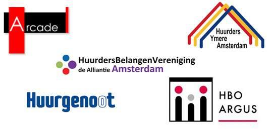 Persbericht november 2017 Geen vertrouwen meer in Huurdersvereniging Amsterdam De Huurdersorganisaties Arcade, HBVA, HYA, Huurgenoot en HBO-Argus hebben vandaag aan de Huurdersvereniging Amsterdam