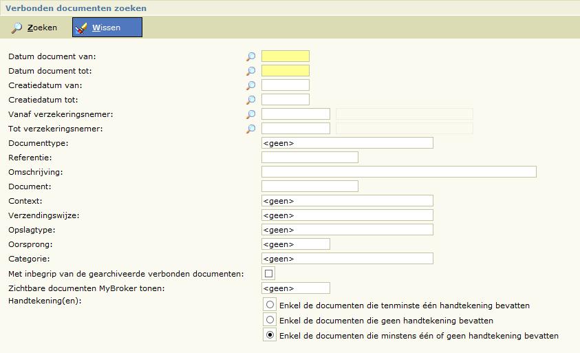 Opmerkingen 1. Hetzelfde principe is van toepassing voor het Financieel overzicht. Nadat het document ingevuld werd, klikt u op de knop Bevestigen.