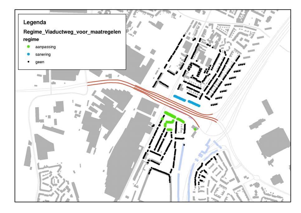 4-1 zijn de aantallen woningen per cluster samengevat. De ligging van de woningen is weergegeven in figuur 5-10.