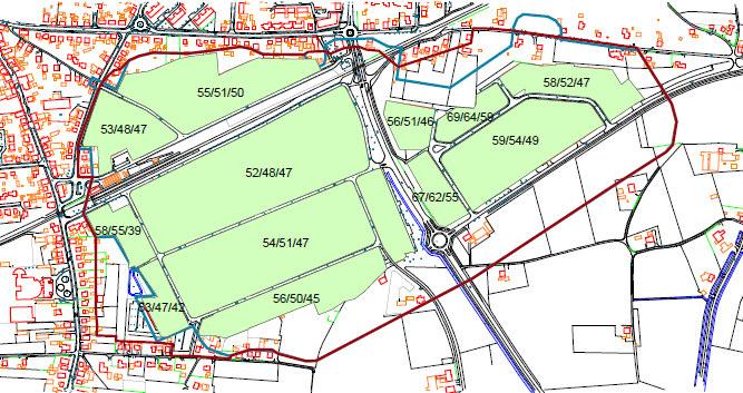 2. Situatie Het bestemmingsplan Woonwijken Didam heeft betrekking op gebieden gelegen rondom het industrieterrein De Fluun.
