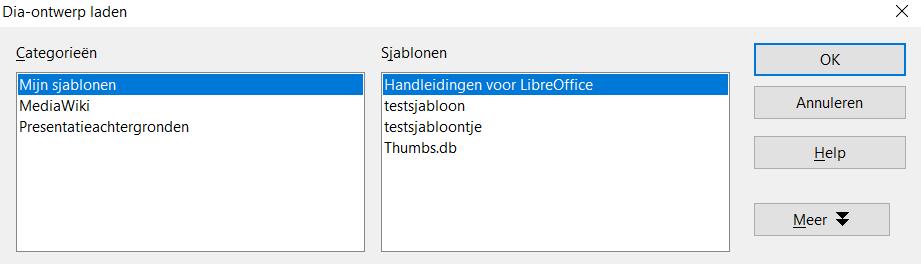 Modelpagina's of sjablonen van Draw te gebruiken (Afbeelding 6).