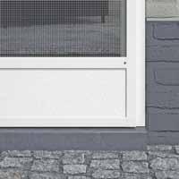 Horren voor deuren deurhorren CLASSIC De deurhor Classic is een stevig uitgevoerde deurhor voorzien van geëxtrudeerde aluminium profielen, schopplaat van 15 cm met extra tussenprofiel, twee
