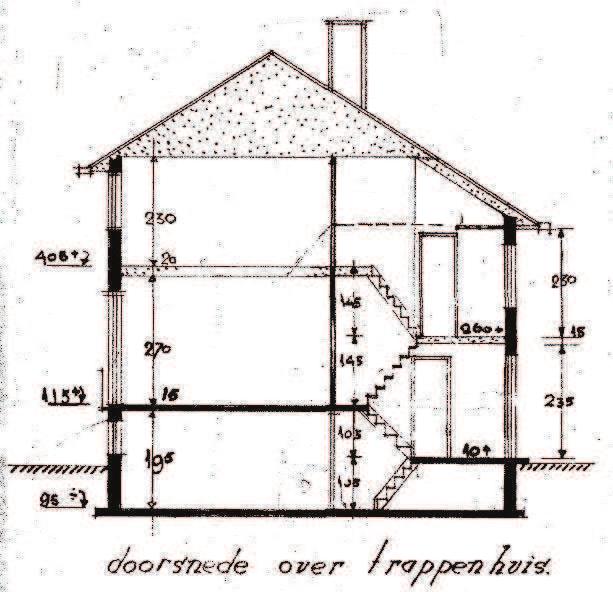 3. Projectgebied 3.1. Bebouwing De bebouwing in het projectgebied bestaat uit aaneengeschakelde splitlevel woningen gebouwd in 1942 [4].