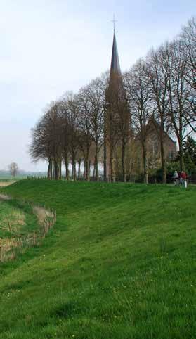 HISTORIE De Maas is van nature een regenrivier met veel meanders (lussen). Op relatief hoge delen (zandopduikingen) van de oeverwal zijn de dorpen gebouwd.