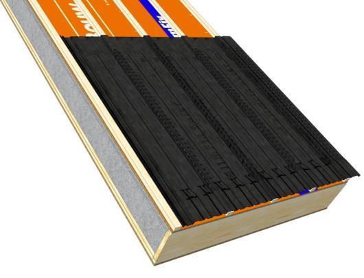IsoBouw SlimFix Solar onderdelen SlimFix (XT) Solar dakelement Speciaal dakelement t.b.v. het SlimFix Solar indaksysteem. Dakelement is herkenbaar aan de 5 tengels (i.p.v. standaard 3 tengels).