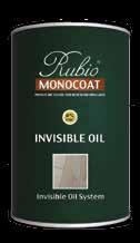 Het RMC Invisible Oil System combineert de RMC Invisible Oil en de RMC Invisible Maintenance Oil voor een slijt- en vlekbestending eindresultaat.