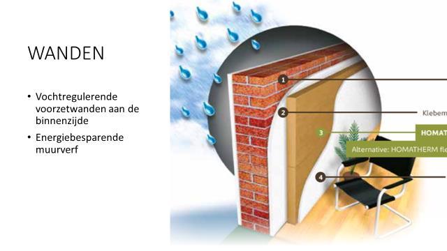 Het toepassen van wand- of muurisolatie gaat bij