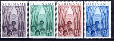 OG 13-140 25,00 4,50 Suriname PF 141-144 F 90,00 1,50 9 Suriname OG 14-149 22,00
