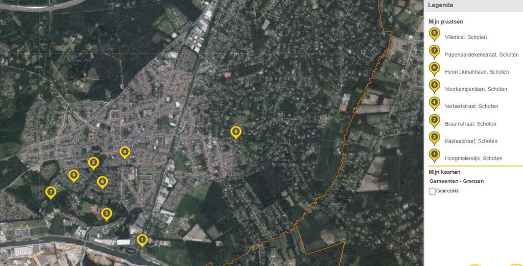 II III Kaart 15: Zone II en zone III in hemelwaterplan ingezoomd Zone III: Het woonpark Schotenhof en een deel van het woonpark Berkenrode zijn gelegen in zone III.