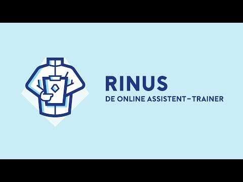 Rinus, de online-assistent trainer!