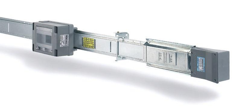 Serie LBPLUS DATA - 2 t/m 6 geïsoleerde koperen geleiders - 25 t/m 63A De serie LBplus DATA railkokersystemen zijn voorzien van een bus systeem, die kan worden gebruikt voor verlichtingsmanagement.