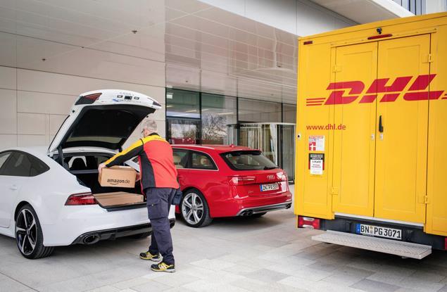 Waardevol voor het bedrijf Audi Amazon DHL Deutsche Post