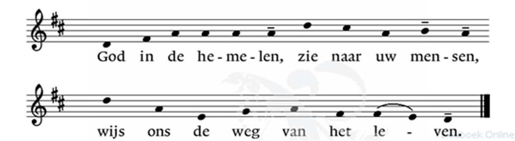 Sta op en kijk je ogen uit, / voel zachte warmte op je huid. God ziet waar jij je best voor doet / en wat verkeerd gaat maakt hij goed O God, wilt u ons helpen om / te stralen als de ochtendzon?