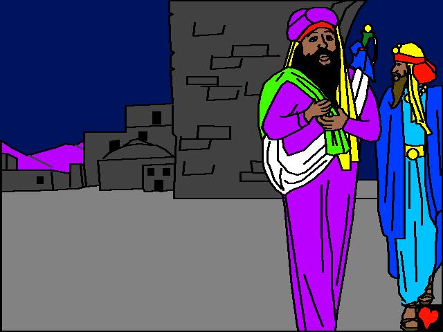 Enige tijd later leidde een special ster Wijze Mannen uit het Oosten naar Jeruzalem.