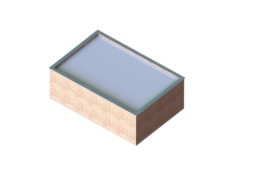Zet met behulp van een smetkoord/slaglijn een horizontale en verticale markering uit op het dak.