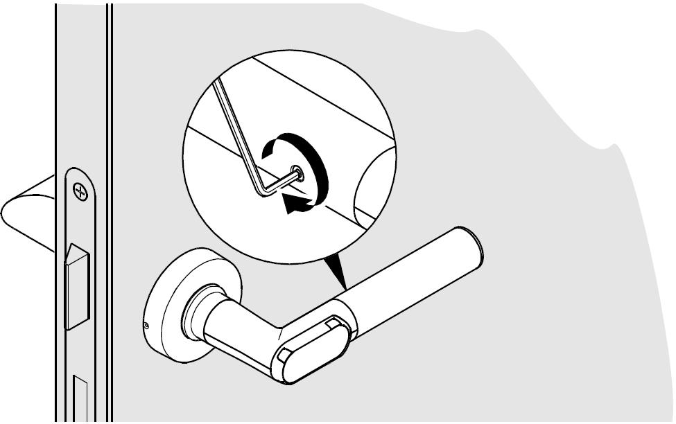 6. Schoonmaak & Onderhoud 6.1. Schoonmaken - De elektronische deurklink kan worden schoongemaakt met een willekeurig huishoud middel.