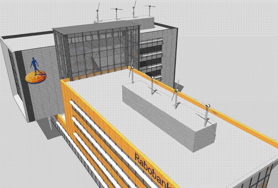 Rabobank Alkmaar Oppervlakte: 8.000 m 2 b.v.o. Warmte- en koudeopslag Laagtemperatuurverwarming en hoogtemperatuurkoeling zuinige verlichting PV-panelen en