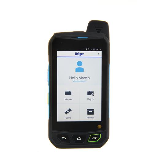 04 Dräger CSE Connect Systeemonderdelen D-27415-2017 CSE Connect Mobile In de Android-app CSE Connect Mobile kan de gebruiker een meettaak selecteren en bewerken. Via een Bluetooth 4.