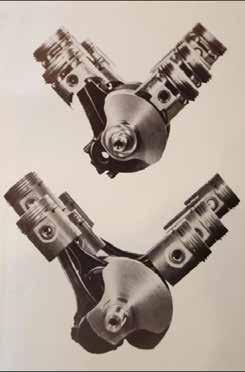 De nieuwe motor was 10 cm korter en bijna 10 cm lager dan zijn voorganger. Om de motor zo laag mogelijk te krijgen werden zogenaamde slipper pistons toegepast.