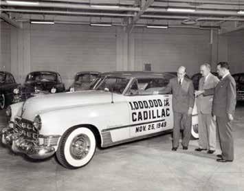 The Standard konden. In 1949 bereikte de verkoop van Cadillac een recordaantal van 92.554 stuks.