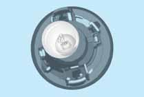 Richtingaanwijzers Ga als volgt te werk om de lamp te vervangen: stuur het wiel volledig; open het beschermklepje A afb.