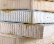 Matrassen Alle soorten matrassen, zo droog mogelijk aangeleverd tweepersoonsmatrassen eenpersoonsmatrassen latexmatrassen boxspringmatrassen Minimale hoeveelheden van