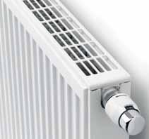 Dit genereert een hoge energie-efficiëntie, een maximale straling (ook bij lagere temperatuurregimes), een snelle opwarming en een verlaagd warmteverlies aan de muurzijde.
