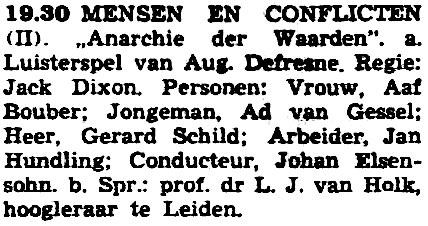 VPRO vrijdag 15-01-1954 Mensen en conflicten, 2.