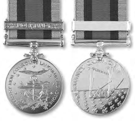Normandy Campaign Commemorative Medal (Normandië Campagne Herdenkingsmedaille) De Normandy Campaign Commemorative Medal is uitgegeven door de Normandy Veterans Assocation als een eerbetoon aan hen,