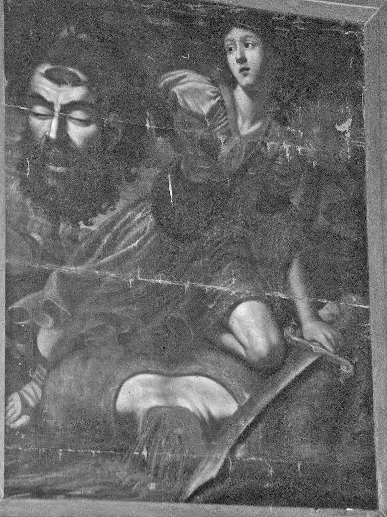 Krantenartikel schilderij Amelbergakerk 18 februari 1972 Mogelijk oude meester Schilderij uit 1637 SUSTEREN Zou het een oude meester zijn?. Deze hoop koestert sinds enkele dagen pastoor-deken J. H. M. Breukers.
