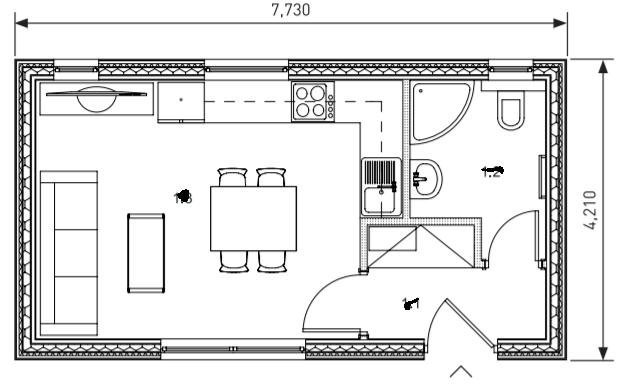 odule S 25,5 ²