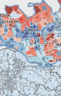 Aandeel van inkomensgroep in 2014 (%)