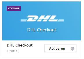 2. Een account bij DHL activeren Om gebruik te kunnen maken van DHL Checkout dien je een account (contract) bij DHL te hebben.