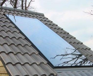 Dankzij een High Sensitive Solar Absorber zorgt de Sunstage 250 dagen 1 per jaar voor tapwater van 50 C à 60 C, zonder bijverwarming.