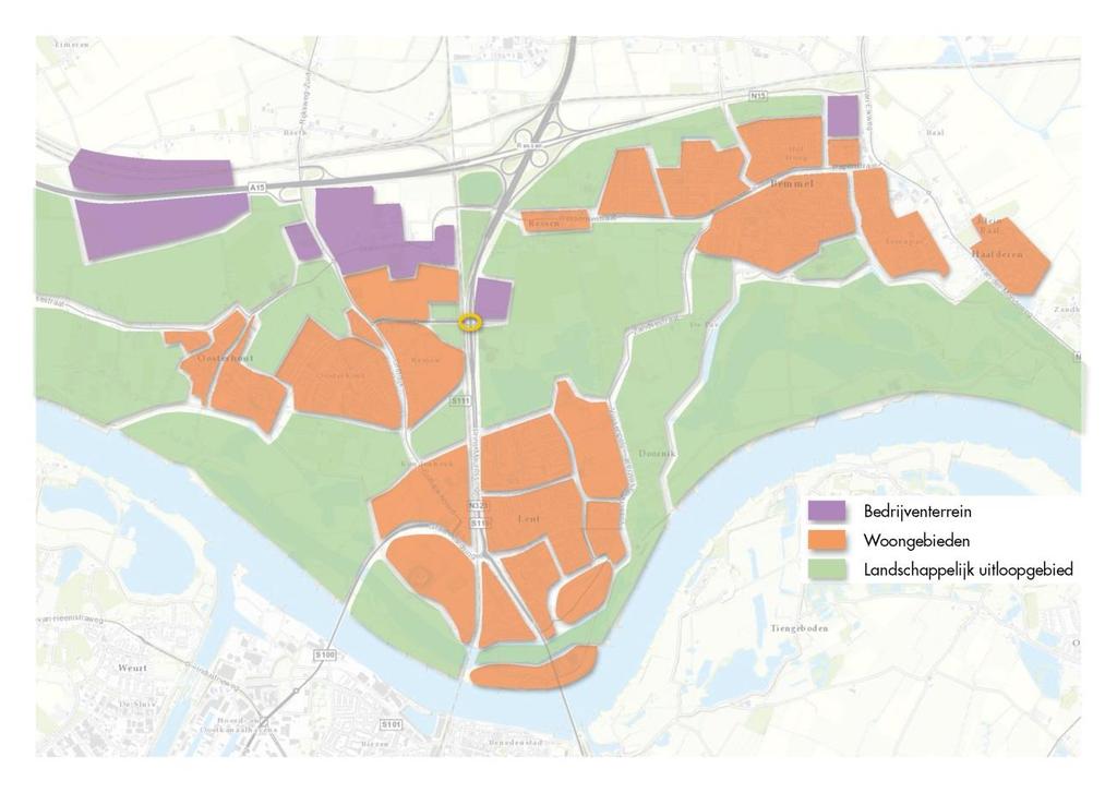 Gezamenlijk vormen wonen, werken en recreëren de functionele basis in een bijzonder gebied met veel potentie. Hierbij wordt de echte woon-, werk- en verblijfskwaliteit gevormd door het landschap.