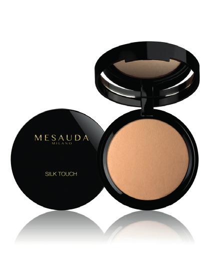 MESAUDA MILANO www.mesaudacosmetics.it silk touch baked powder 18,80 2 Dit mooie product is van Mesauda Milano, een jong en dynamisch cosmetica bedrijf uit Italië.