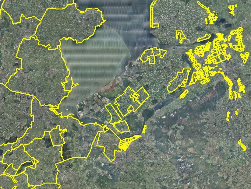 Toelichting intekenen Collectief beheerplan in veel provincies te nauw begrenst. Een voorbeeld waar het goed is gegaan zijn de begrenzingen van Noord- Holland, Zuid-Holland en Flevoland.